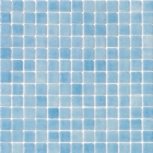 Мозаика 33.3х33.3, (2.5х2.5) Alttoglass AZUL CELESTE NIEBLAS F3004 (голубая)