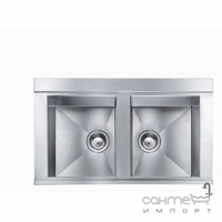 Кухонная мойка на две чаши CM SPA Anthea 12994 нержавеющая сталь сатин