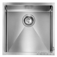 Кухонна мийка CM SPA Filoraggiato 120Х2 нержавіюча сталь сатин