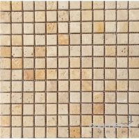 Мозаика 30,5x30,5 (1,5x1,5) Veromar WHITE TRV.POLISHED RM-15-01 (бежевая)
