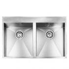 Кухонна мийка на дві чаші CM SPA Filoquadra 12939 нержавіюча сталь