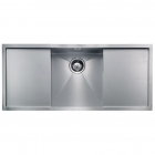 Кухонна мийка з двома сушками CM SPA Filoquadra 012924 нержавіюча сталь сатин