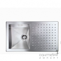Кухонна мийка з сушкою  CM SPA Punto 10903 нержавіюча сталь сатин
