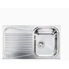 Кухонная мойка с сушкой CM SPA Matico 11643 нержавеющая сталь сатин, правая