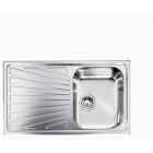 Кухонна мийка з сушкою CM SPA Cometa 11443 нержавіюча сталь сатин, права