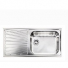 Кухонна мийка з сушкою CM SPA Cometa 11446 нержавіюча сталь сатин, права