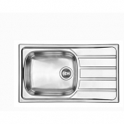 Кухонна мийка з сушкою CM SPA Universal 15440 нержавіюча сталь матова, ліва