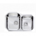 Кухонная мойка на полторы чаши CM SPA Cinzia 11950 нержавеющая сталь сатин