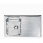 Кухонна мийка з сушкою CM SPA Como 101Х3 нержавіюча сталь, ліва