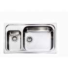 Кухонна мийка на півтори чаші CM SPA Punto Plus 11114 сталь нержавіюча сатин, права