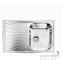 Кухонная мойка с сушкой CM SPA Cometa 11441 нержавеющая сталь сатин, правая