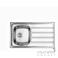 Кухонная мойка с сушкой CM SPA Universal 15443 нержавеющая сталь матовая, левая