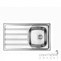 Кухонна мийка з сушкою CM SPA Universal 15443 нержавіюча сталь матова, права