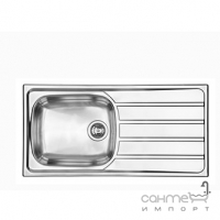 Кухонна мийка з сушкою CM SPA Universal 15446 нержавіюча сталь матова, ліва