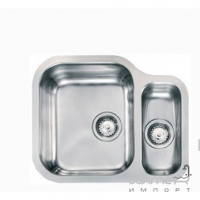 Кухонная мойка на полторы чаши CM SPA Cinzia 11958 нержавеющая сталь сатин