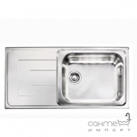 Кухонна мийка з сушкою CM SPA Como 10146 нержавіюча сталь сатин, права