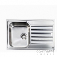 Кухонна мийка з сушкою  CM SPA Filo Slim 11201 нержавіюча сталь сатин, ліва