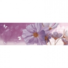 Настенная плитка, декор 20x60 Absolut Keramika Desiree Decor Fiore Malva B