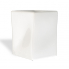 Настольный керамический стакан StilHaus Prisma 793 08 (белая керамика)