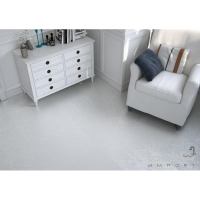 Плитка для підлоги 44,6X89,5 Opoczno Equinox WHITE (біла)