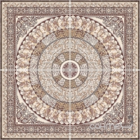 Плитка для підлоги, декор 90x90 Absolut Keramika Marble Roseton