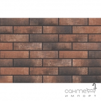 Фасадная плитка 245x65 CERRAD Loft brick CHILI 2044 (коричневая, структурная)