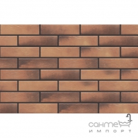 Фасадная плитка 245x65 CERRAD Loft brick CURRY 2051 (коричневая, структурная)
