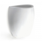 Настільна керамічна склянка StilHaus Zefiro 653 08 (біла кераміка)