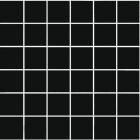 Напольная плитка под мозаику 300X300 Marconi JUVE NERO MOZAIKA C (черная)