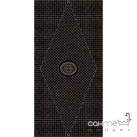 Настенная плитка, декор под мозаику 300X600 Marconi VERSAL MARRONE MAG B (коричневая)