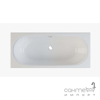 Прямокутна акрилова ванна Riva Pool Figaro 170x75 см біла