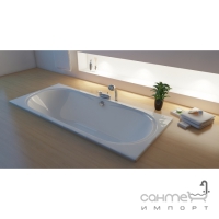 Прямоугольная акриловая ванна Riva Pool Figaro 170x75 см белая