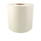 Рулонные бумажные полотенца однослойные Merida RKB102 белый
