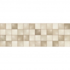 Плитка настенная под мозаику 25x75 Porcelanite Dos 7512 Beige Relieve (бежевая)