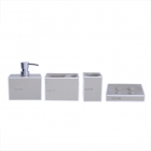 Набор аксессуаров для ванной комнаты AWD Interior Felino пластмасса