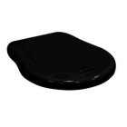 Сидіння чорне дюропласт Kerasan Retro 109x04