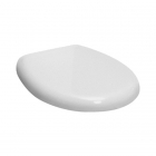 Сидіння soft-close біла хромова фурнітура Kerasan Aquatech 378801