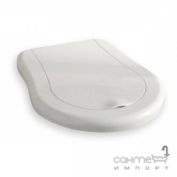 Сидіння біле soft-close дюропласт Kerasan Retro 108x01