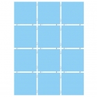 Плитка Kerama Marazzi Конфетти голубой, полотно 30х40, 1147T