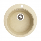 Гранітна кухонна мийка Granitika Round R454520 кольору в асортименті