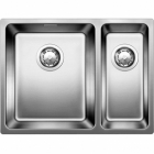 Кухонная мойка на полторы чаши Blanco Andano 340/180-ХХ 5183ХХ левая, зеркальная нержавеющая сталь