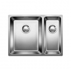 Кухонная мойка на полторы чаши Blanco Andano 340/180-U 51832Х левая, зеркальная нержавеющая сталь