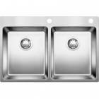 Кухонная мойка на две чаши Blanco Andano 340/340-IF-A 520832 зеркальная нержавеющая сталь