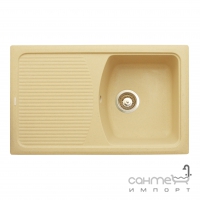 Гранітна кухонна мийка з сушкою  Granitika Cube Long CL785020 кольори в асортименті
