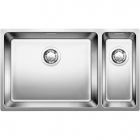 Кухонная мойка на полторы чаши Blanco Andano 500/180-U 52082Х левая, зеркальная нержавеющая сталь