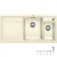 Кухонна мийка на півтори чаші з сушкою Blanco Axia 6 SF Silgranit 51ХХХХ права, кольори в асортименті