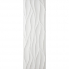 Настенная плитка, декор 29x89 Granicer ONDA Glossy Wavy White (белая)