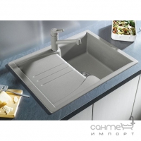 Гранітна кухонна мийка з сушкою  Blanco Enos 40 S 51ХХХХ кольори в асортименті