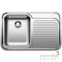 Кухонна мийка з сушкою  Blanco Classic 4S-IF 518767 дзеркальна нержавіюча сталь, ліва