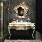 Комплект мебели для ванной комнаты Godi XZ-01 золото